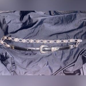 VINTAGE 1995 Brighton Women's Medium Leather Belt VTGVINTAGE